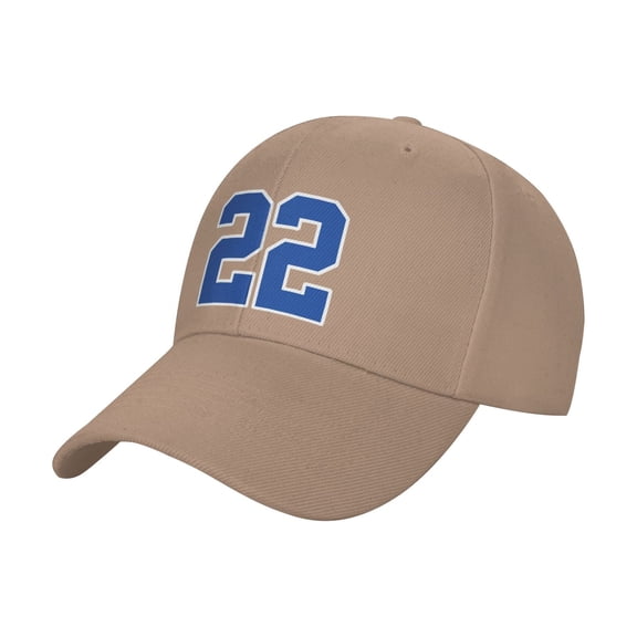 Number 22 Sandwich Cap Unisex Adjustable Adult Baseball Caps Casquette Hats Flat Cap