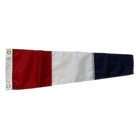 Number 3 - Nautical Code Signal Nylon Pennant