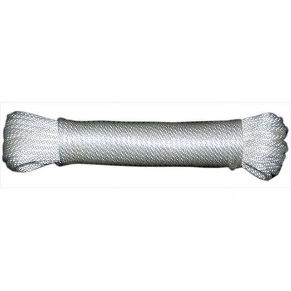 Number 4.5 9/64 in. x 50 ft. Solid Braid Nylon Rope Spool