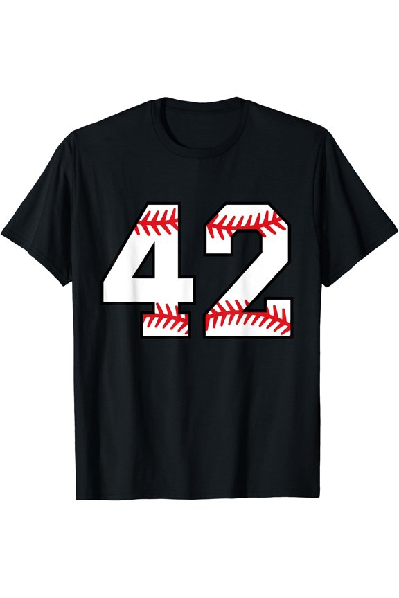 Number #42 Forty Two Baseball Lucky Favorite Jersey Number T-Shirt, Unisex T-Shirt