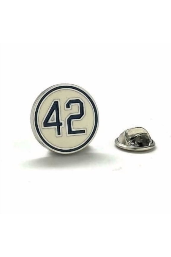 Jackie Robinson #42 Lapel Pin Baseball Barrier Breaker Tie Tack Civil Rights Tribute Collectors Gift for Fans, Dads, and Educators