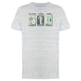 thumbnail image 1 of Number 500 Dollar Bill Ts Tee Men's -Image by Shutterstock, 1 of 2