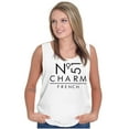 thumbnail image 1 of Number 51 Charm French Stylish Womens Plus Size Graphic Tank Top Brisco Brands 2X, 1 of 5