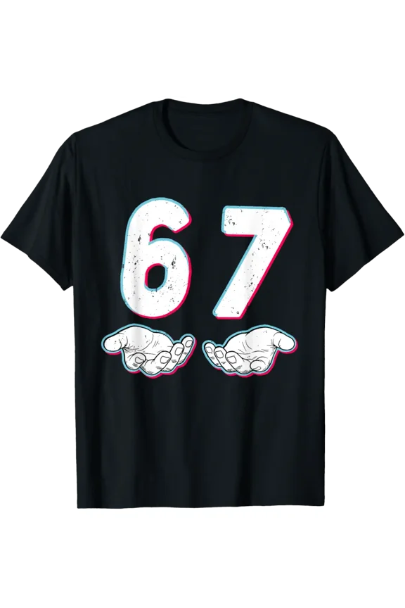 Number 67 Six Seven 6 7 6-7 Costume T-Shirt