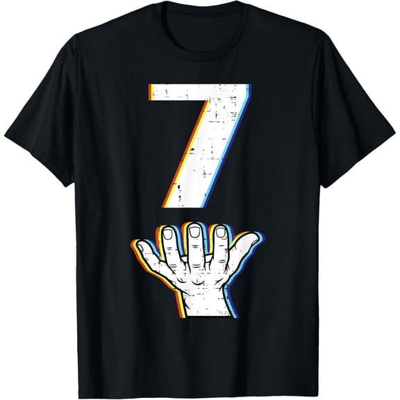 Number 7 Matching 67 Meme Halloween Costume Men Women T-Shirt