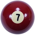 Number 7 Pool Ball - 2 1/4