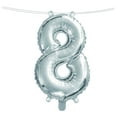 thumbnail image 1 of Number 8 Mylar Balloon, 1 of 1