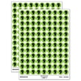 thumbnail image 1 of Number 9 Nine Fun Bold Font 200+ Round Stickers - Light Green - Matte Finish - 0.50" Size, 1 of 3