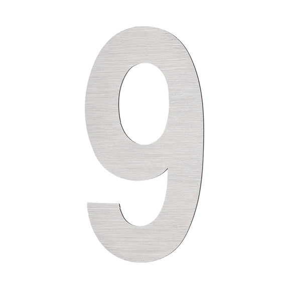 Number 9 Self Adhesive House Address Numbers for Outside 3.54x1.93 inch