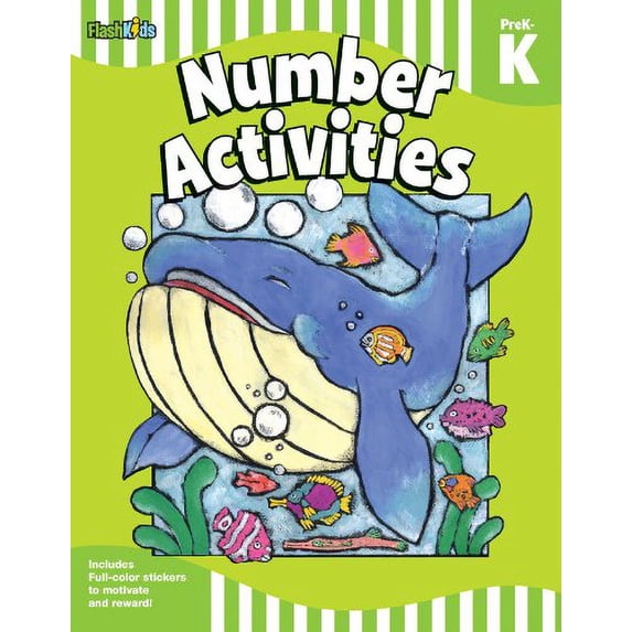 Pre-Owned Number Activities: Grade Pre-K-K (Flash Skills) Paperback