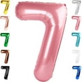 thumbnail image 1 of Number Balloon 40 Inch for Birthday Decorations, Large Foil Balloon Numbers, Mylar Giant Birthday Balloon for Boy Girls Women Men, 1 of 17