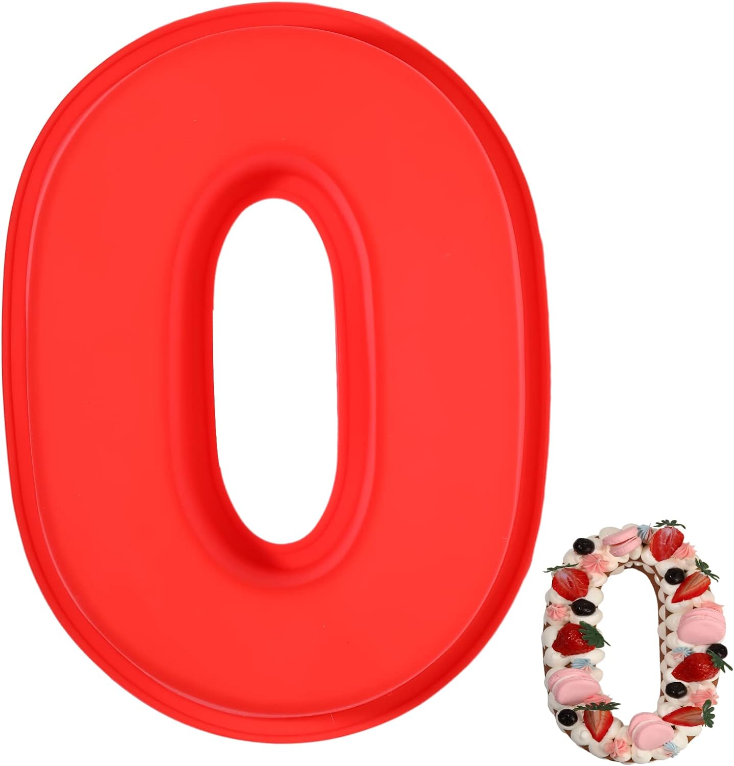 Number Cake Pan 10 Inch Large Silicone Number Cake Pans Baking Number