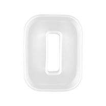 Number Cake Pan – Food-Grade BPA-Free Silicone Mold for Baking 0-9 Shapes, Oven/Dishwasher Safe (-40°F to 230°F), Non-Stick DIY Kit for Birthdays & Anniversaries white