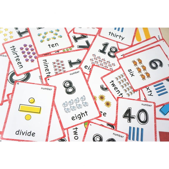 Number Flash Cards | Learning Toys Flashcards for Children Pre-K, Toddlers and Kids.(35Pcs/Set)