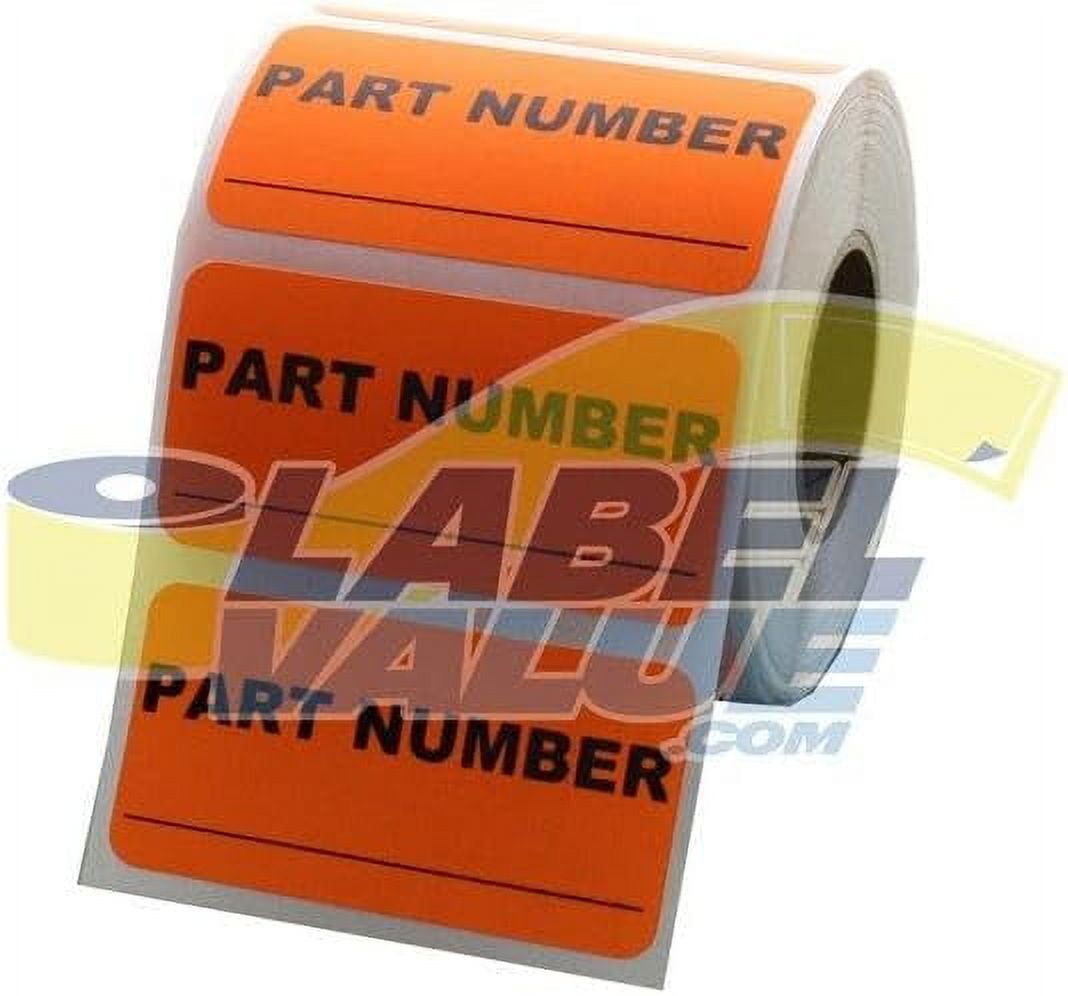 | Number Inventory Labels 2