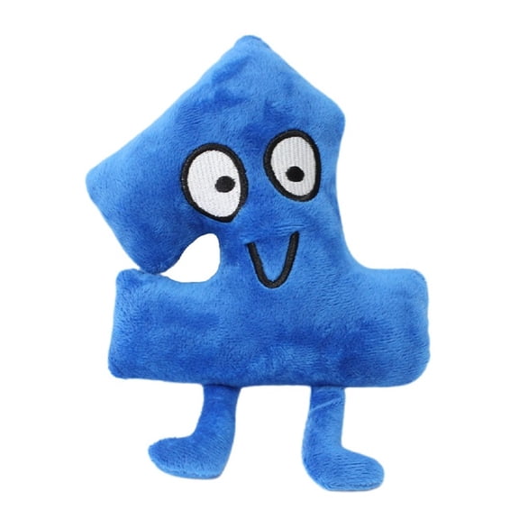 Number Island Dream Dolls: BFDI One Two Four X Plush Figure Set