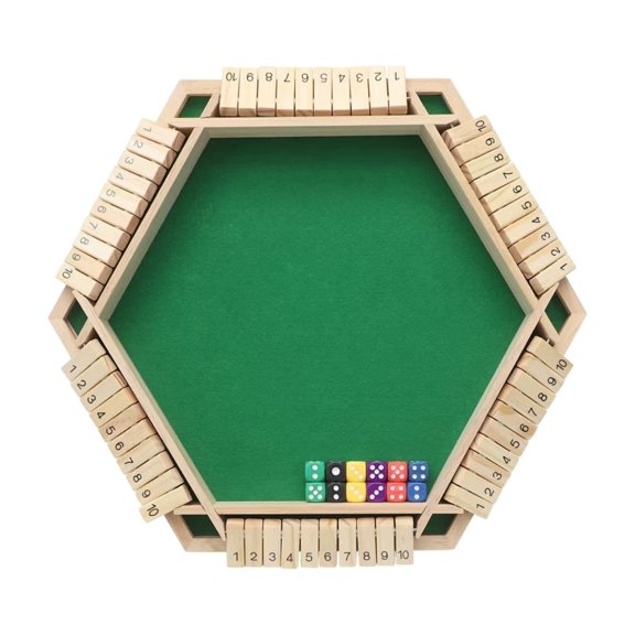 Flip and Match Math Toy with Party Drinking Rules for Family Night Entertainment, Version G