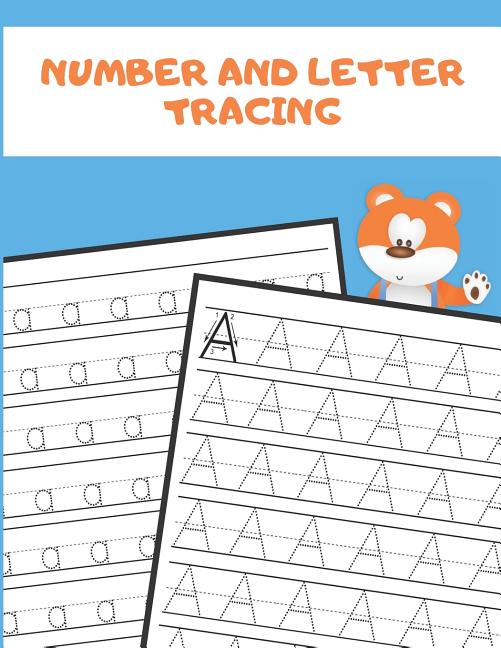 Number and Letter Tracing Number and Letter Tracing Alphabet and Number Tracing Books
