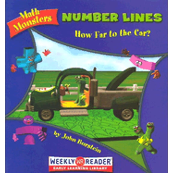 Number Lines: How Far to the Car? (Hardcover) by John Burstein