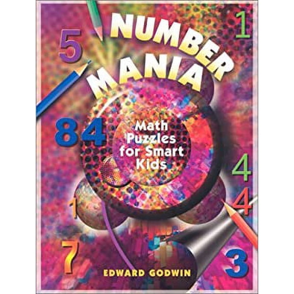 Pre-Owned Number Mania: Math Puzzlers for Smart Kids Paperback