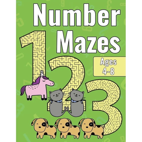 Number Mazes, (Paperback)
