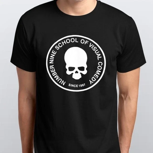 Number Nine 04S Skull T-SHIRT sizes S M L XL XXL 3 4 XL colours