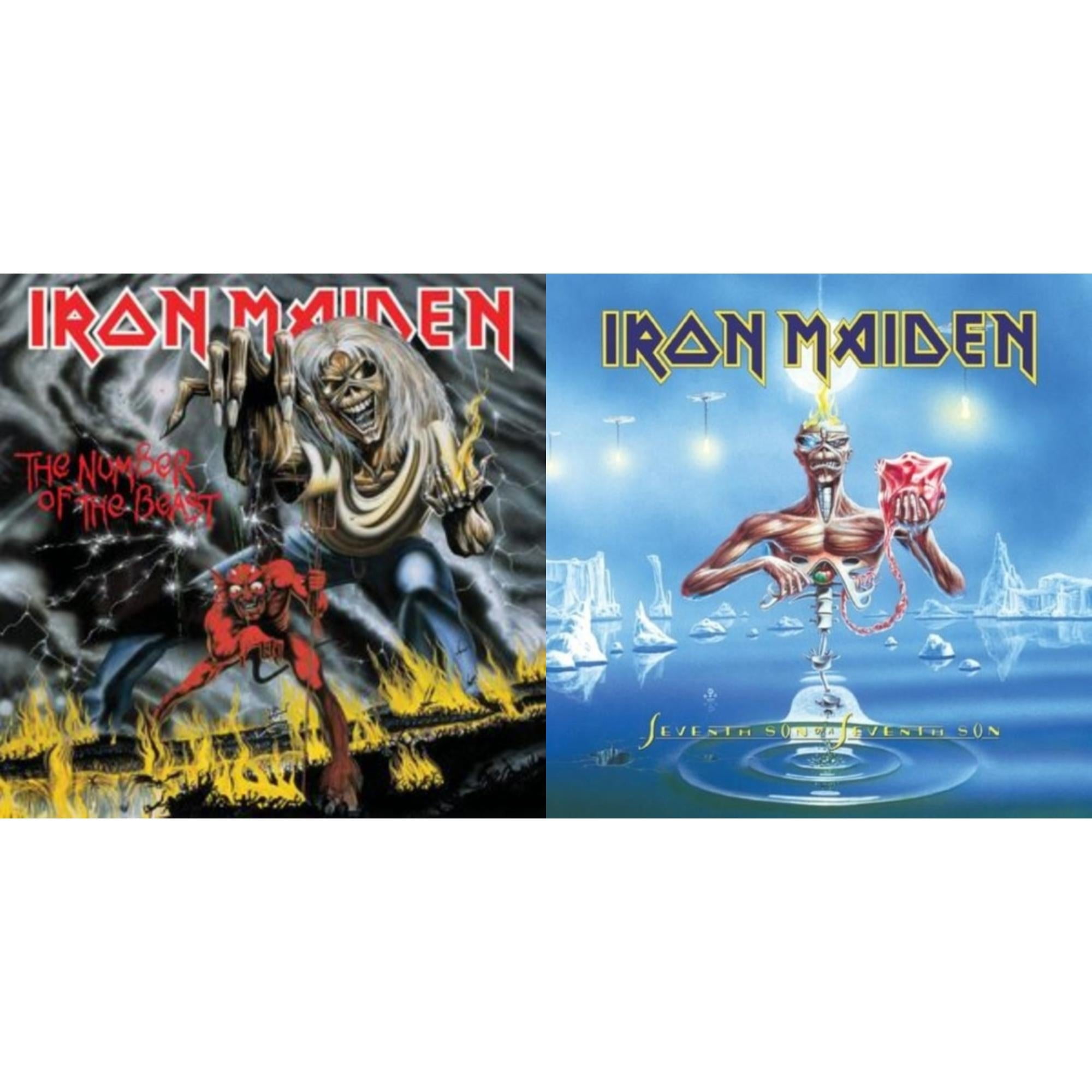 Iron Maiden Music Wall: Vinyl Records, CDs & Cassettes | Walmart
