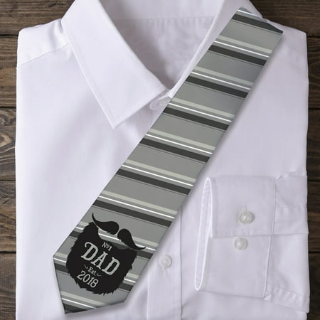 Number One Dad Personalized Father's Day Beard Tie