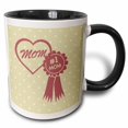 thumbnail image 1 of 3drose, Number One Mom - Mothers Day Inspirations, 11oz Two-tone Black Mug, 1 of 6