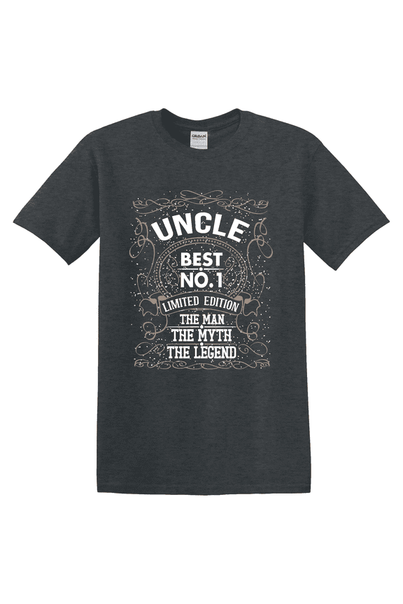 Number One Uncle Legend Graphic T-Shirt