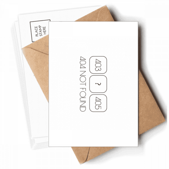 Number Order Loss Supplement Postcards Envelopes Blank Note Cards Mailing