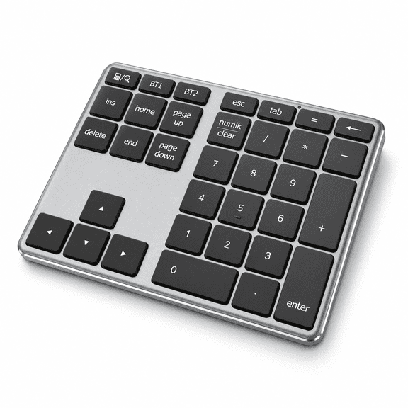 Number Pad For Laptop Aluminum Wireless Numeric Keypad