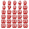 thumbnail image 1 of Number Pencil Toppers 1-30, Cute Pencil Topper Decoration, Different Pencil Clip Designs, Bulk Pen Toppers Charm Accessories, Digit Themed Stationery Decorations Rewards and Gifts, 0.59x0.39", 1 of 5