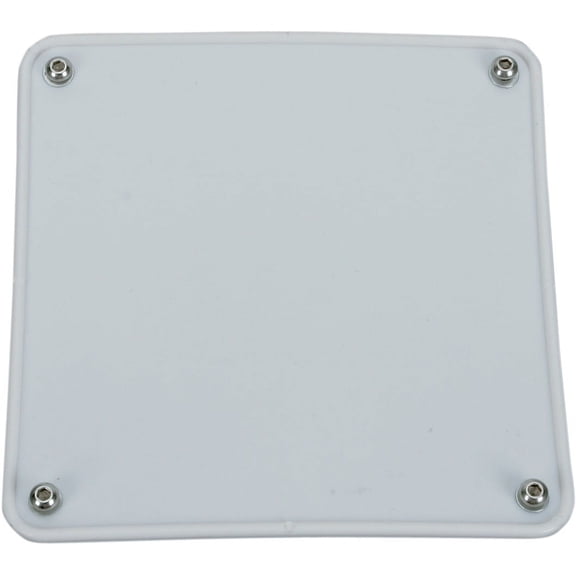 Number Plate For MX/XC Bumper Screen, White