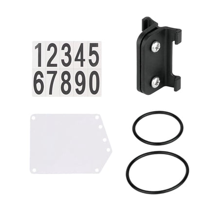 Number Plate and Holder Seatpost PP Parts for Cycling Accessories Triathlon Race Rear Rack Bike Round Tube