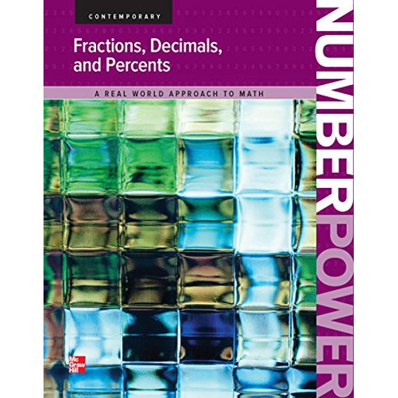 Pre-Owned Number Power: Fractions, Decimals, and Percents, Student Edition (Paperback) 0076592278 9780076592272