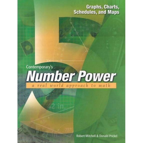 Number Power Series Number Power 5: Graphs, Charts, Schedules, and Maps, Book 05, (Paperback)