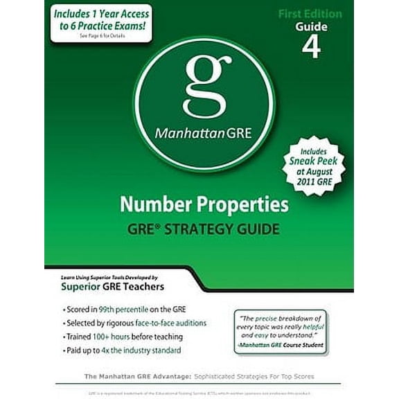Number Properties GRE Strategy Guide