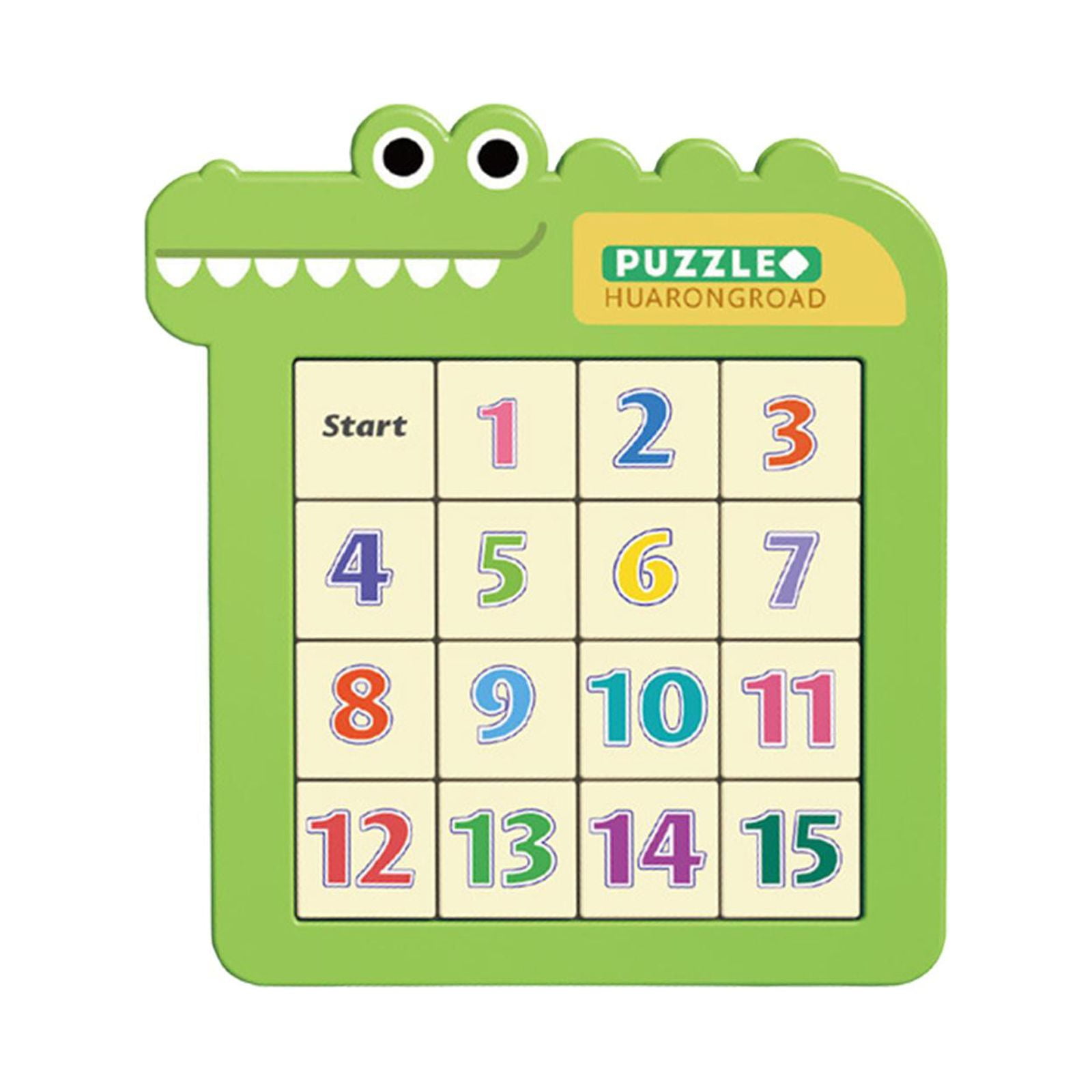 Number Puzzle Montessori Toys for 3 Year Old Color Sorting Toy Matching Puzzles Game for Toddlers 1 3 Activity Toys Green Walmart