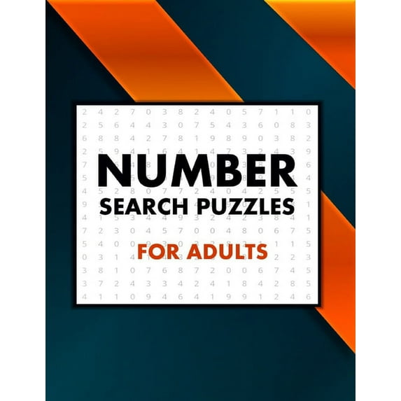 Number Search Puzzles For Adults: Exercice Your Brain with This Challenging Number Search Puzzles Book, Large Print Edition with Solutions (Paperback)