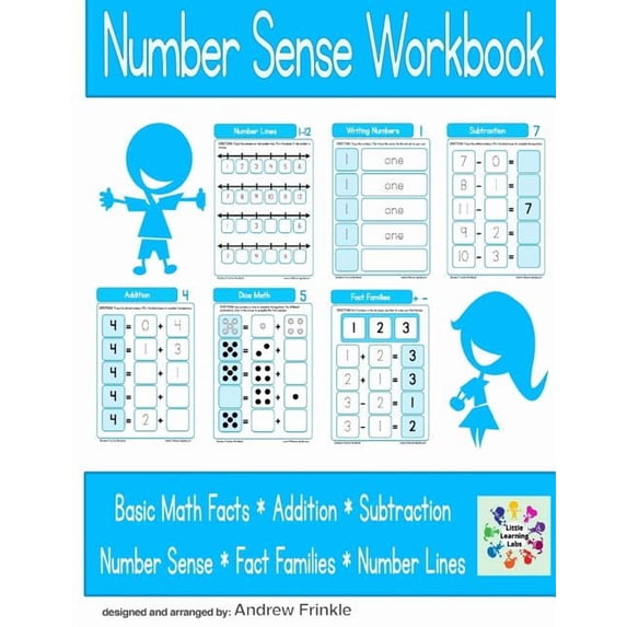 Little Learning Labs Basic Skills Number Sense Workbook, Book 2, (Paperback)