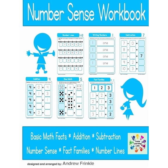 Little Learning Labs Basic Skills Number Sense Workbook, Book 2, (Paperback)