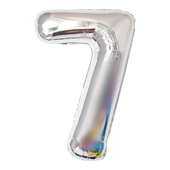 Number Sixty Seven Balloon Pastel Sage silvery Number 67 Balloon 51.18" Large Party Balloon Decoration(Balloon Number 7)