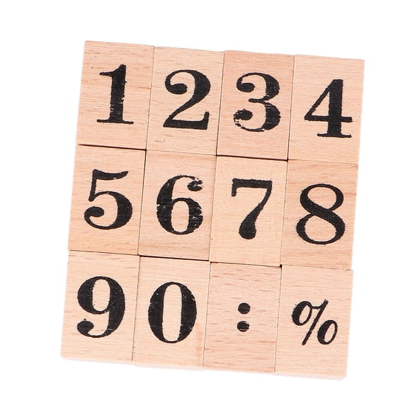 Number Stamps for Fondant Decorating, Craft Supplies for Cake Decorating and Baking Projects