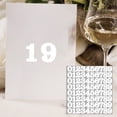 thumbnail image 1 of Number Stickers 1 Inch, Self-Adhesive 0-9 Digit Labels, Mailbox Laptop Gift Tag Decals, Scrapbooking Supplies, Blank White Paper Sticker Sheets for DIY Craft Organization (23x22cm), 1 of 6