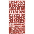 thumbnail image 1 of Number Stickers 6"X12"-Red, 1 of 1