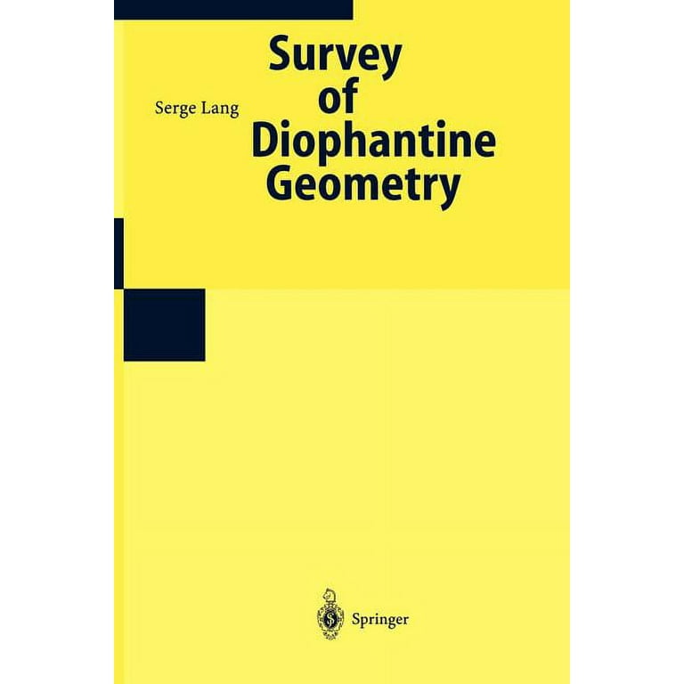 Number Theory III: Diophantine Geometry, (Paperback