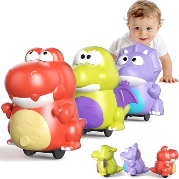 Number Toys Cognitive Development Train Set – Magnetic Train for Group Play – Dinosaur Train Educational Toy for Adults and Teens (Red)