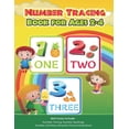 thumbnail image 1 of Number Tracing Book For Ages 2-4: In Black And White, (Paperback), 1 of 1