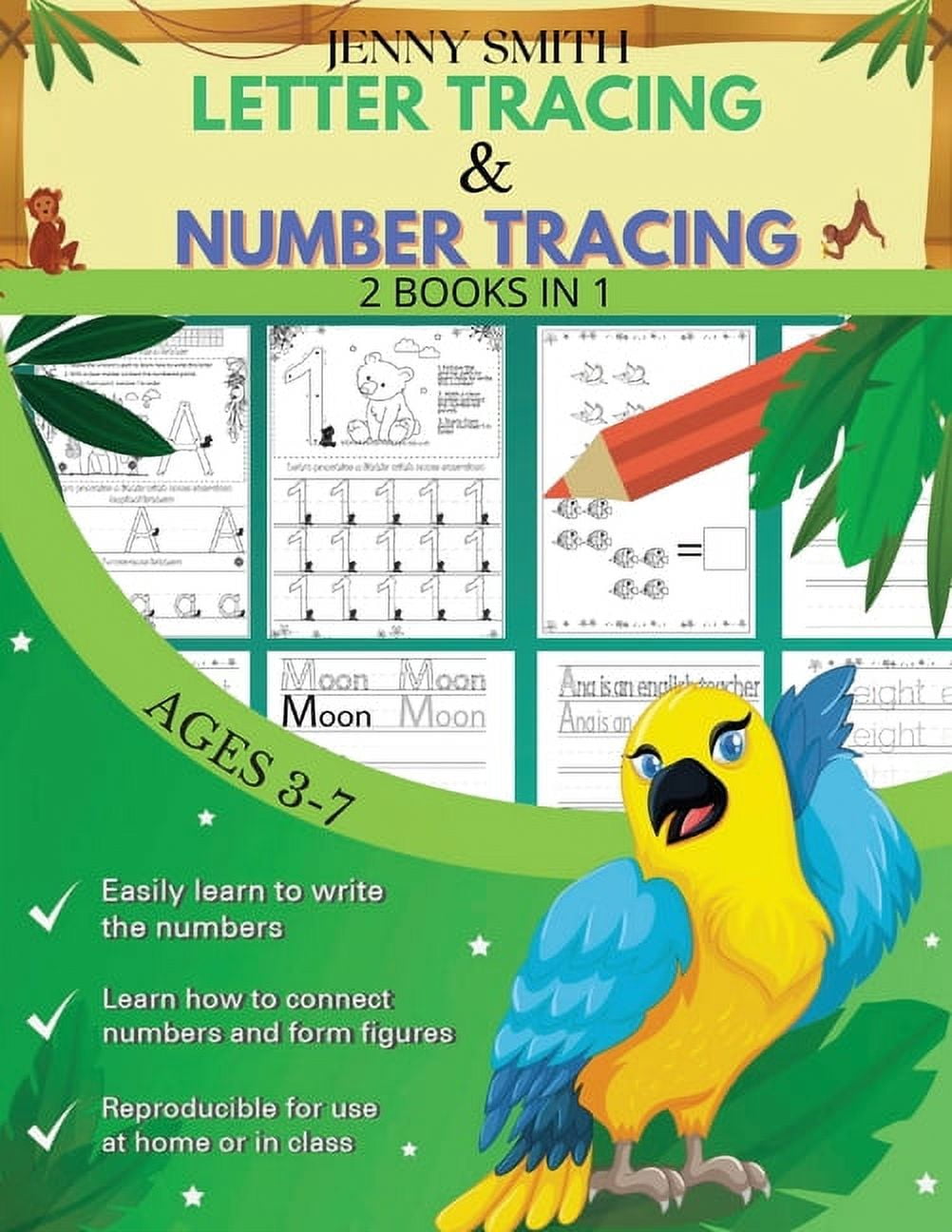 Alphabet Tracing Book Nonfiction Pictures